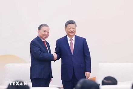 Tổng Bí thư, Chủ tịch nước Tô Lâm và Tổng Bí thư, Chủ tịch nước Tập Cận Bình gặp gỡ thanh niên hai nước