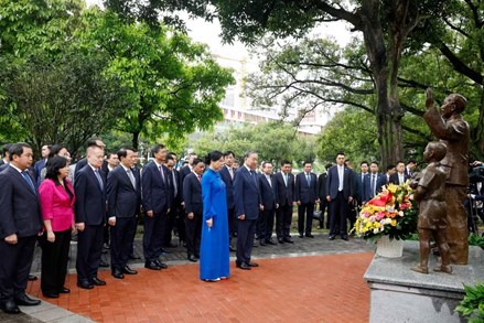 Tổng Bí thư, Chủ tịch nước Tô Lâm thăm di tích Khu học xá Trung ương