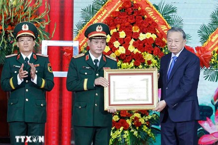 Tổng Bí thư, Chủ tịch nước Tô Lâm: Quân khu 5 phải phát huy vai trò nòng cốt trong xây dựng nền quốc phòng toàn dân 