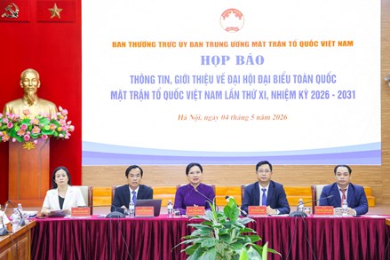 Lan tỏa những giá trị tốt đẹp của Đại hội đại biểu toàn quốc MTTQ Việt Nam lần thứ XI, nhiệm kỳ 2026 - 2031 tới nhân dân