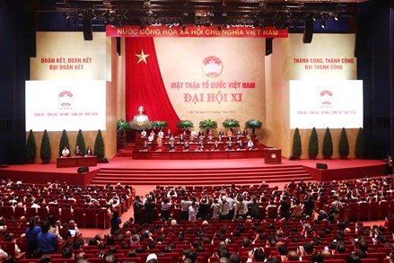 Thông cáo báo chí ngày làm việc thứ nhất Đại hội đại biểu toàn quốc MTTQ Việt Nam lần thứ XI, nhiệm kỳ 2026 - 2031