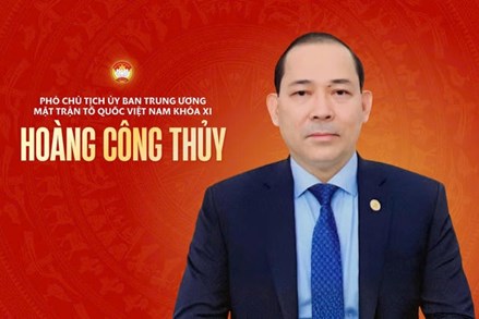 INFOGRAPHIC: Phó Chủ tịch Uỷ ban Trung ương MTTQ Việt Nam khóa XI Hoàng Công Thủy