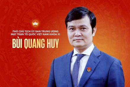 INFOGRAPHIC: Phó Chủ tịch Ủy ban Trung ương MTTQ Việt Nam khóa XI Bùi Quang Huy
