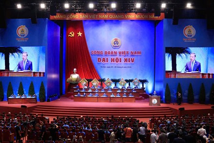 Phát biểu của Tổng Bí thư, Chủ tịch nước Tô Lâm tại Đại hội Công đoàn Việt Nam lần thứ XIV