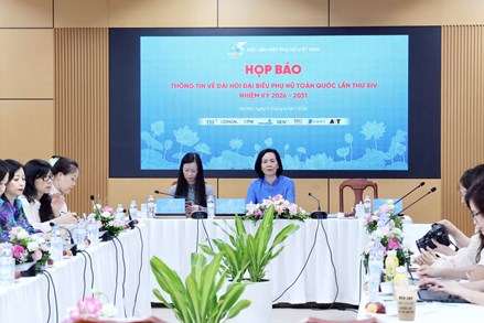 Đại hội đại biểu Phụ nữ toàn quốc lần thứ XIV diễn ra từ ngày 17- 18/6 tại Trung tâm Hội nghị quốc gia, Hà Nội