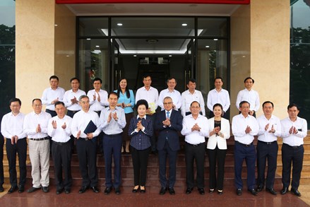 Đoàn đại biểu cấp cao Chính hiệp toàn quốc Trung Quốc thăm và làm việc tại Phú Thọ