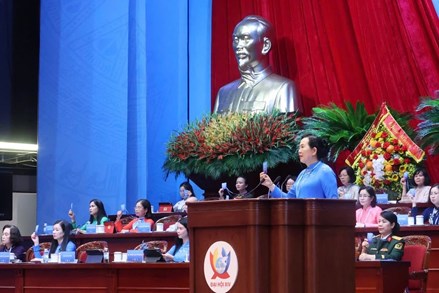 Ban Chấp hành Trung ương Hội LHPN Việt Nam khóa XIV giảm 38 Ủy viên so với khóa trước