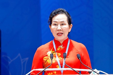 Bà Lê Thị Thủy tái đắc cử Chủ tịch Hội Liên hiệp Phụ nữ Việt Nam khóa XIV