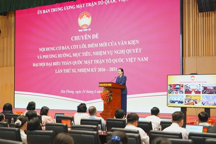 Cụm Thi đua các thành phố trực thuộc Trung ương quán triệt và triển khai Nghị quyết Đại hội đại biểu toàn quốc MTTQ Việt Nam lần thứ XI