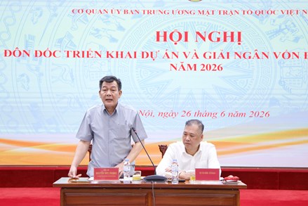 Tỷ lệ giải ngân vốn đầu tư công là tiêu chí đánh giá mức độ hoàn thành nhiệm vụ của tập thể, cá nhân người đứng đầu đơn vị
