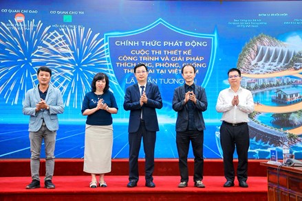 Phát động cuộc thi "Thiết kế công trình và giải pháp thích ứng, phòng, chống thiên tai tại Việt Nam"