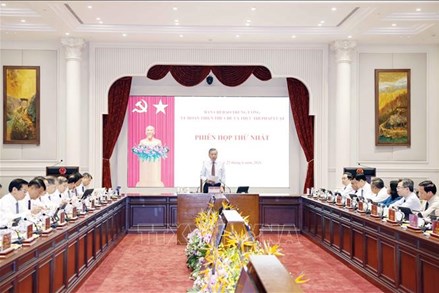 Kết luận của Tổng Bí thư, Chủ tịch nước tại Phiên họp Ban chỉ đạo Trung ương về hoàn thiện thể chế 