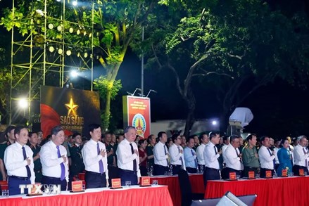 Xúc động Cầu truyền hình “Sao sáng dẫn đường” nhân kỷ niệm 79 năm Ngày Thương binh-Liệt sĩ