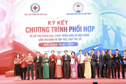 Khởi động “Tết Nhân ái 2027” gắn với hỗ trợ nhân đạo, phát triển sinh kế bền vững