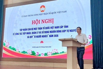 Nâng cao kiến thức, kỹ năng trong tiếp nhận, quản lý và sử dụng các nguồn quỹ, nguồn đóng góp tự nguyện