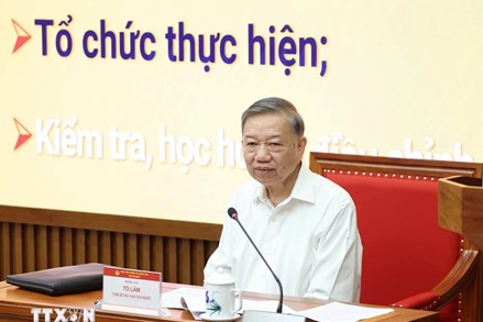 Tổng Bí thư, Chủ tịch nước truyền đạt Chuyên đề về Lãnh đạo chiến lược trong kỷ nguyên mới cho các Ủy viên Trung ương Đảng