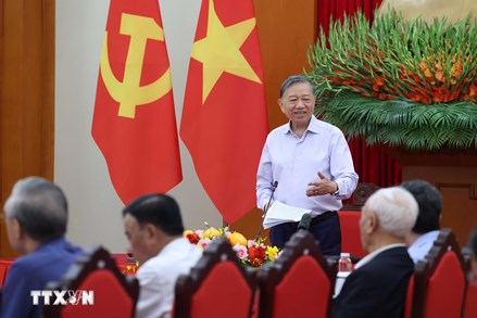 Tổng Bí thư, Chủ tịch nước Tô Lâm: Trí tuệ tích lũy trong lịch sử phải trở thành năng lực dẫn dắt sự phát triển đất nước 