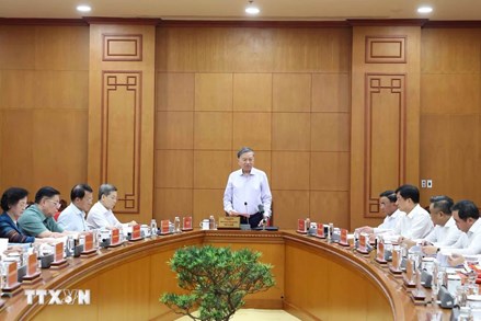 Tổng Bí thư, Chủ tịch nước chủ trì Phiên họp Thường trực Ban Chỉ đạo Trung ương về phòng, chống tham nhũng, lãng phí, tiêu cực