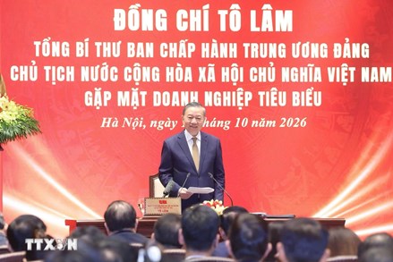 Tổng Bí thư, Chủ tịch nước Tô Lâm: Doanh nghiệp vững mạnh góp phần bồi đắp sức mạnh quốc gia 