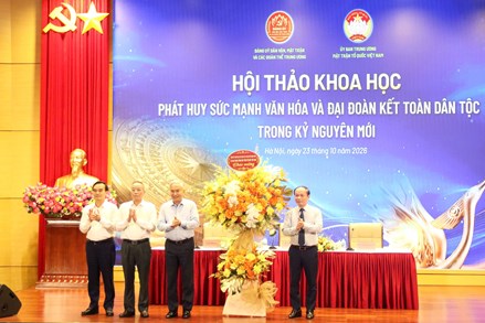 Phát huy sức mạnh văn hóa và đại đoàn kết toàn dân tộc trong kỷ nguyên mới