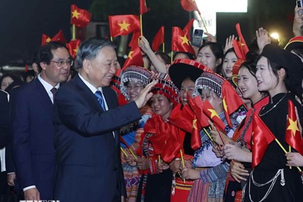 Tổng Bí thư, Chủ tịch nước Tô Lâm: Thái Nguyên cần phấn đấu là địa phương có hạ tầng đồng bộ, quản trị hiện đại