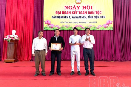 Bản Nậm Nèn 2, xã Nậm Nèn, tỉnh Điện Biên phát huy khối đại đoàn kết, chung sức xây dựng nông thôn mới