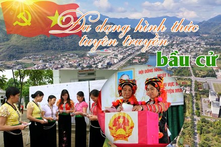 Lai Châu: Đa dạng hình thức tuyên truyền bầu cử