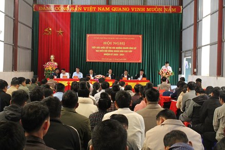 Lai Châu: Phản ánh trung thực ý kiến, nguyện vọng của cử tri đến HĐND tỉnh và các cơ quan có thẩm quyền