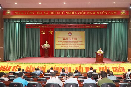 Ủy ban MTTQ tỉnh Thái Nguyên đánh giá 1 năm hoạt động sau sắp xếp tổ chức bộ máy