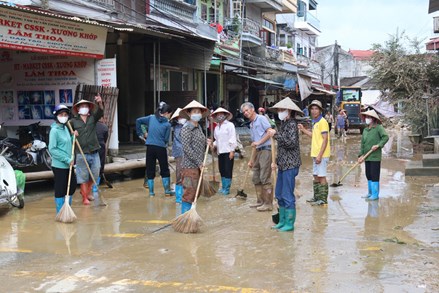 Lạng Sơn: Thất Khê chung sức dựng lại nhịp sống sau bão
