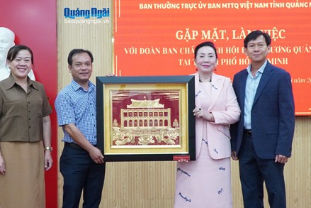 Hội Đồng hương Quảng Ngãi tại TP.Hồ Chí Minh luôn đồng hành cùng sự phát triển của tỉnh