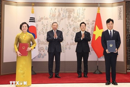 Làm sâu sắc hơn Quan hệ Đối tác Chiến lược Toàn diện Việt Nam-Hàn Quốc