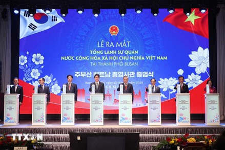 Tổng Bí thư Tô Lâm dự Lễ ra mắt Tổng lãnh sự quán Việt Nam tại Busan