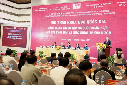 Cách mạng Tháng Tám và Quốc khánh 2/9: Giá trị thời đại và sức sống trường tồn