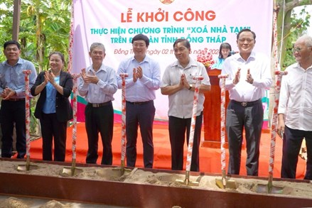 Không còn mái nhà tạm ở Đồng Tháp: Hành trình từ gian khó đến an cư