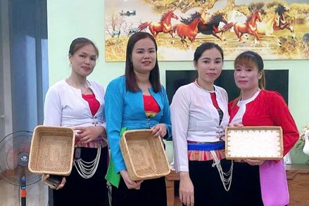 Thoát nghèo từ nghề mây tre đan truyền thống