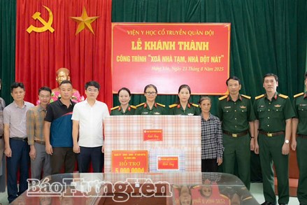 Hưng Yên: Khánh thành công trình “Xóa nhà tạm, nhà dột nát” cho hộ nghèo tại xã Hoàn Long