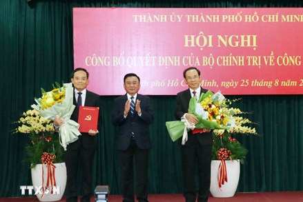 Đồng chí Trần Lưu Quang giữ chức Bí thư Thành ủy Thành phố Hồ Chí Minh