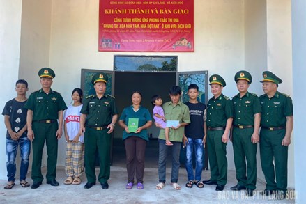 Lạng Sơn: Khánh thành và bàn giao công trình “Xoá nhà tạm, nhà dột nát” tại xã Kiên Mộc