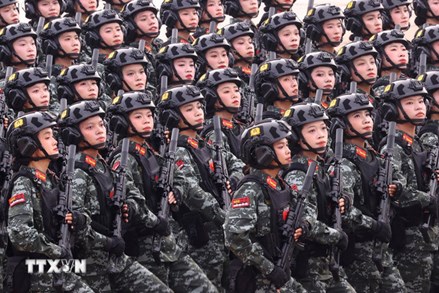 80 năm Quốc khánh: Đội hình diễu binh hùng tráng trên Quảng trường Ba Đình