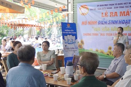 TP Hồ Chí Minh: Mô hình sinh hoạt cộng đồng để người dân bày tỏ tâm tư