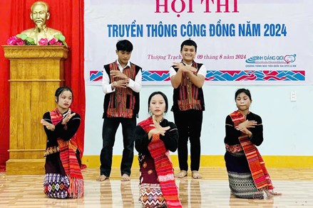 Quảng Trị: Phát huy vai trò tổ truyền thông cộng đồng