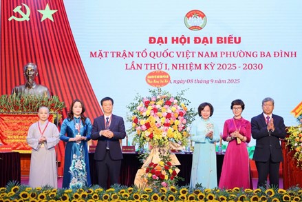 TP Hà Nội: Xây dựng phường Ba Đình đoàn kết, thân thiện, giàu bản sắc văn hóa