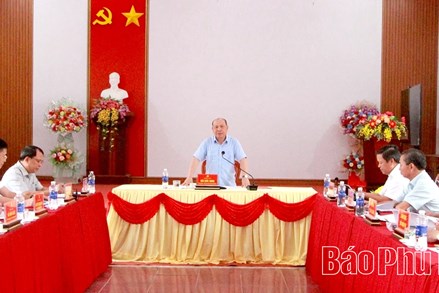 Phú Thọ: Kiểm tra tình hình vận hành chính quyền địa phương hai cấp tại xã Khả Cửu