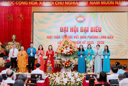 Hà Nội: Ủy ban MTTQ Việt Nam phường Long Biên long trọng tổ chức Đại hội đại biểu lần thứ nhất, nhiệm kỳ 2025 - 2030