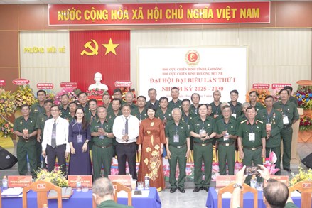 Lâm Đồng: Đại hội điểm Hội Cựu chiến binh phường Mũi Né lần thứ I