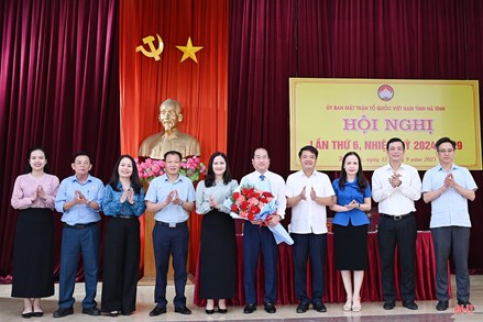 Ủy ban MTTQ Việt Nam tỉnh Hà Tĩnh có tân Phó Chủ tịch