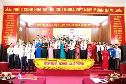 Hà Nội: Ủy ban MTTQ Việt Nam xã Hòa Phú tổ chức Đại hội đại biểu lần thứ I, nhiệm kỳ 2025-2030