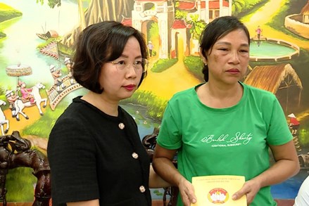 Hà Nội: Uỷ ban MTTQ Việt Nam TP Hà Nội trao hỗ trợ cho gia đình nạn nhân vụ cháy tại xã Thường Tín