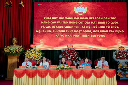 Thái Nguyên có xã đầu tiên tổ chức thành công Đại hội MTTQ nhiệm kỳ mới
